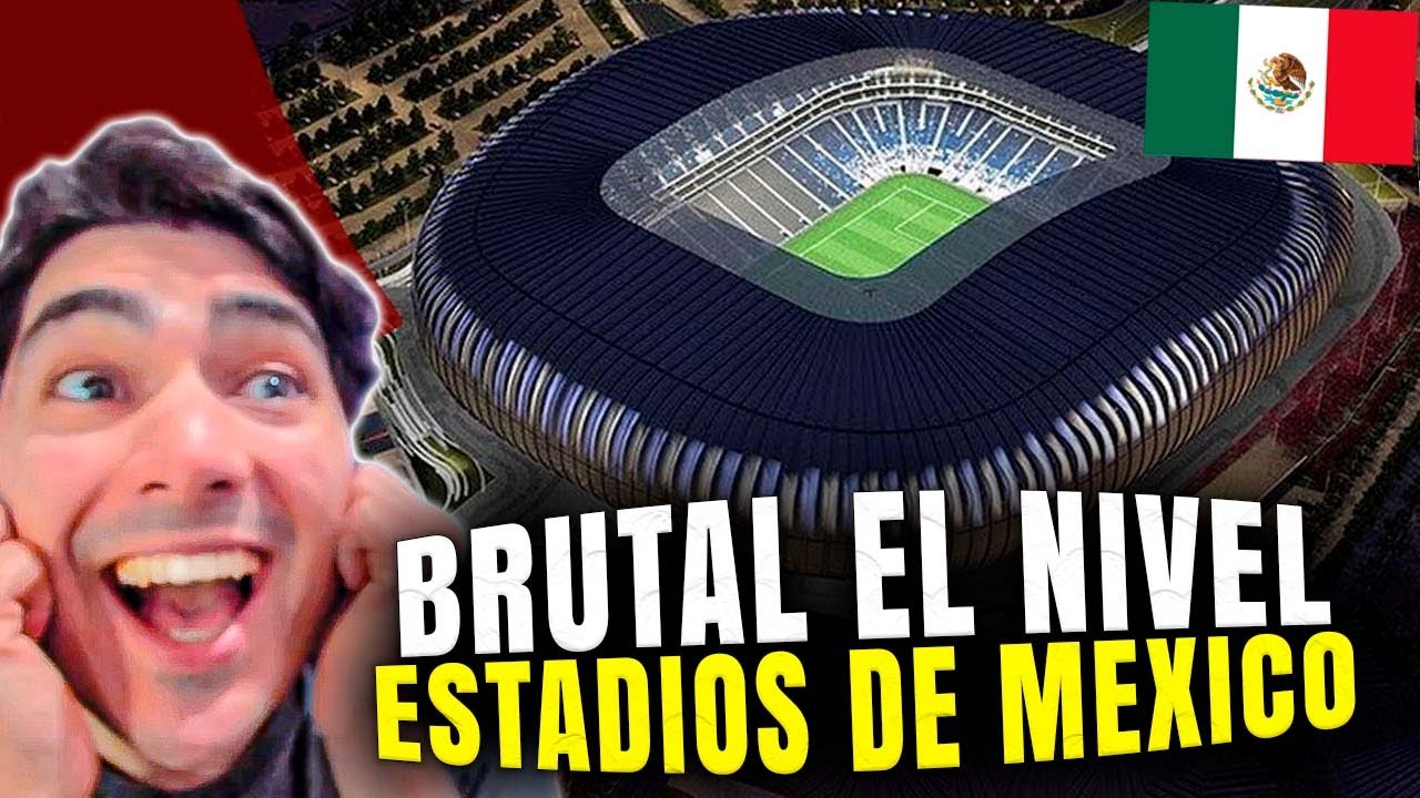 🏟️ Los 25 mejores estadios de México 🇲🇽 || Argentino reacciona 🇦🇷