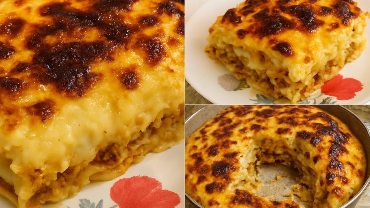 وصفه غدا أو عشا بربع مفروم بس❗مكرونه بالبشاميل بطريقه سهله و بسيطه ❗ملكه العزومات ❗