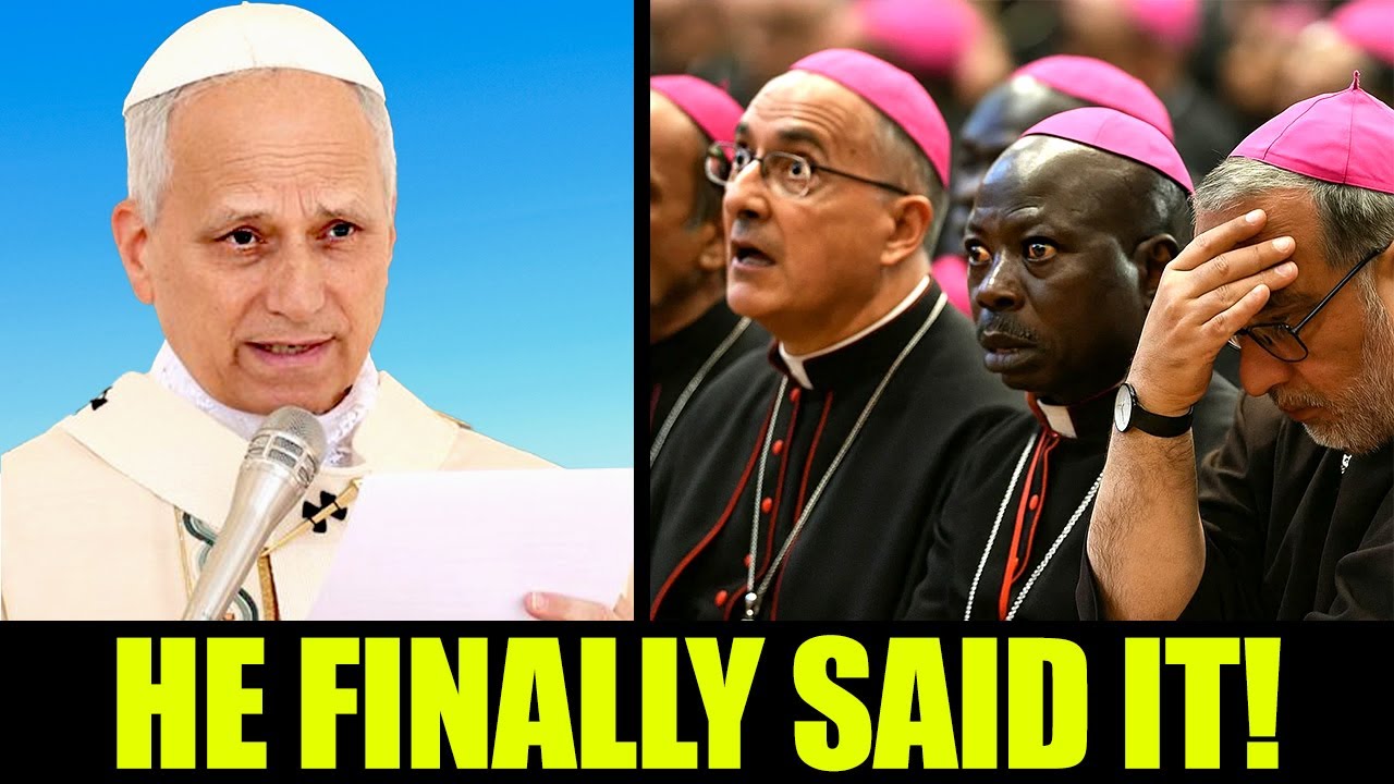 The WORDS of POPE LEO to the BISHOPS that every CATHOLIC MUST HEAR!