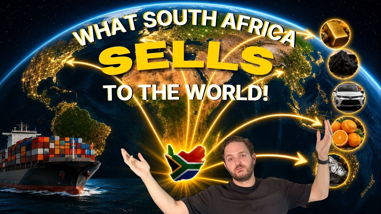 What does South Africa EXPORT? | Top 10 Exports!