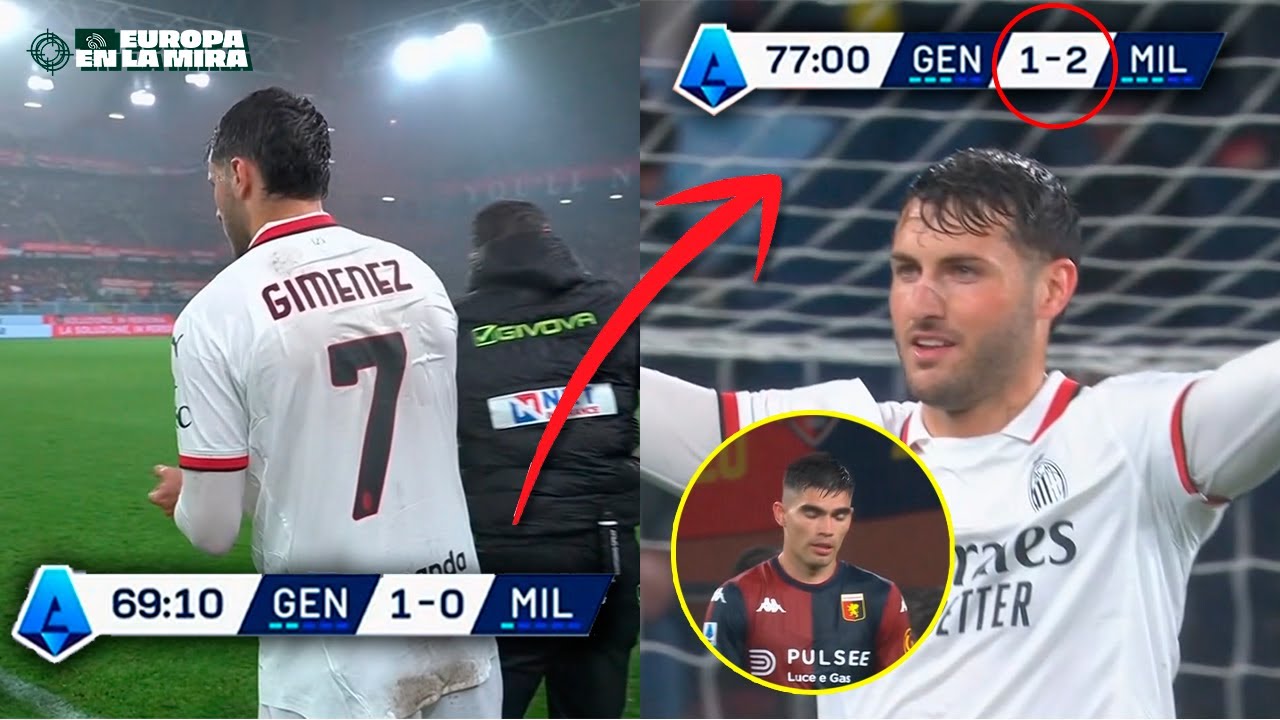¡EFECTO ЅАNTӀ GIMÉNЕZ! 🤩 ENTRA DE CAMBIO y REMONTA el MARCADOR CONTRA el EQUIPO de JΟHАN VÁЅQՍЕZ 🔴