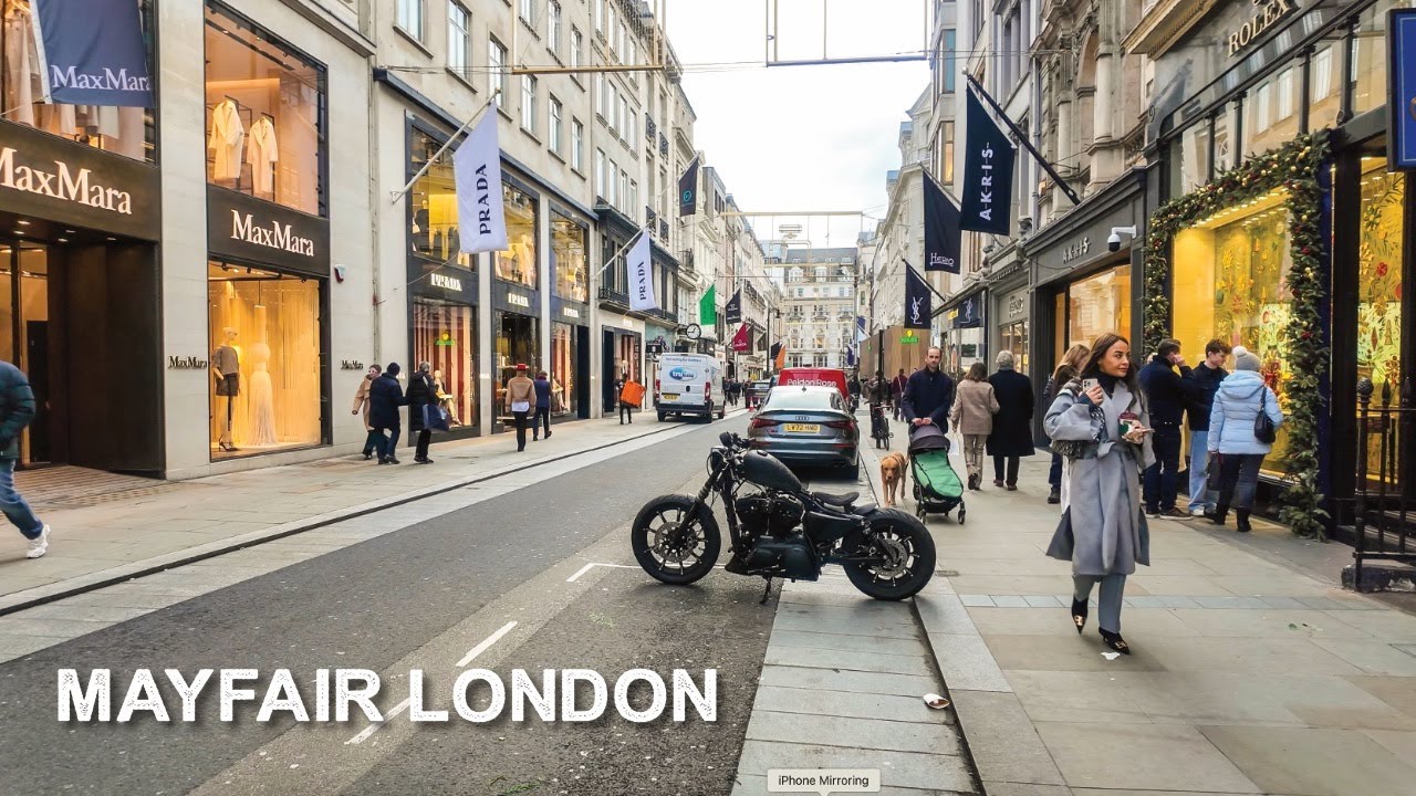 London Walk: Strolling Through Mayfair & Carnaby Street in Soho |4K|