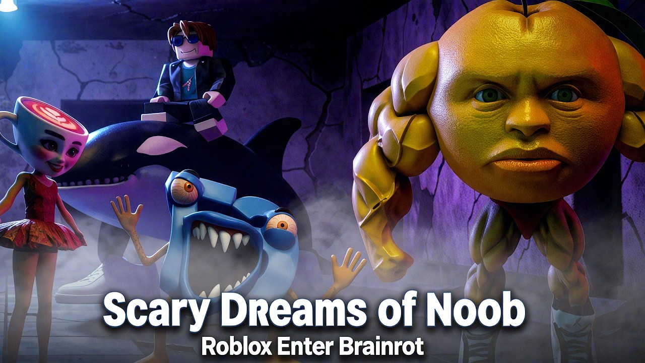 ROBLOX ENTER BRAINROT 67 Noob's Scary Dream POV