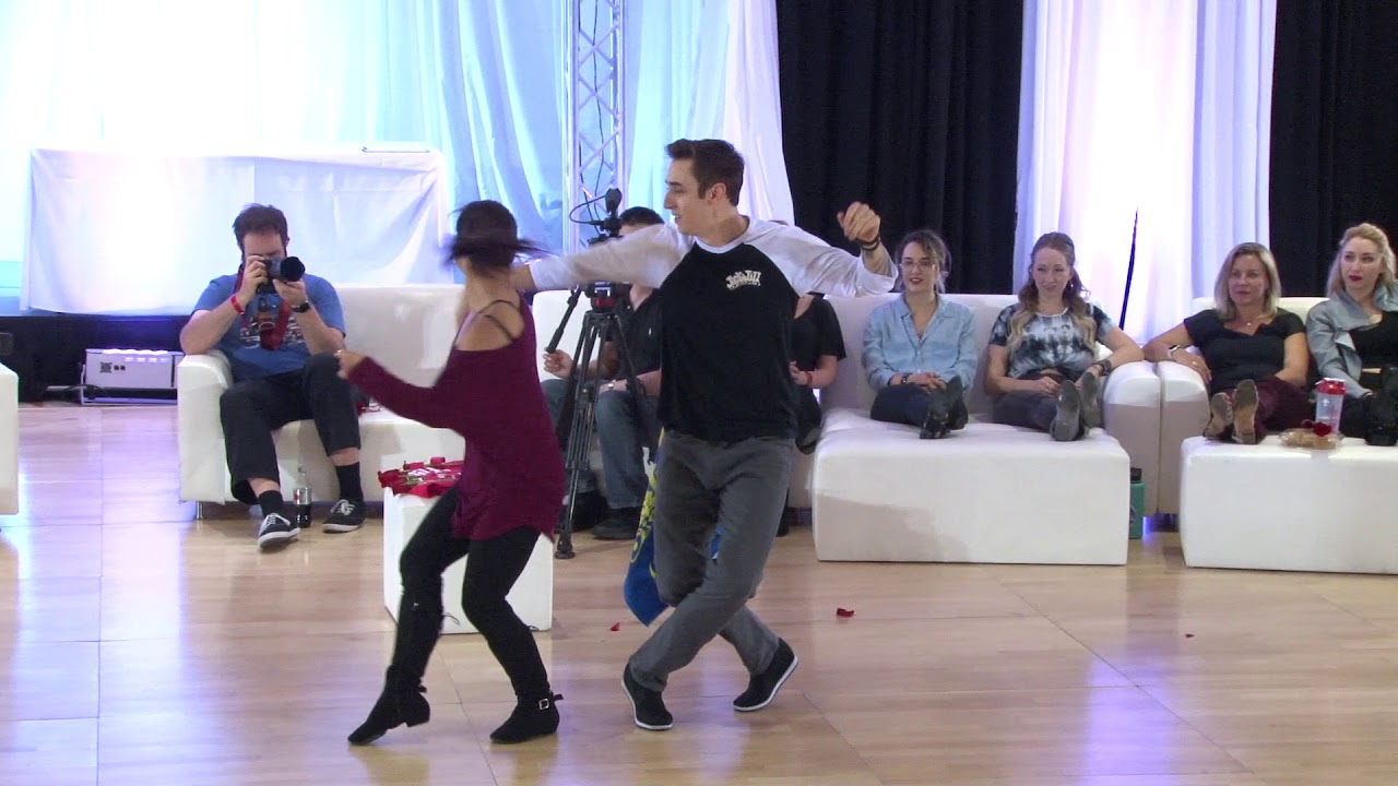 Jack & Jill O'Rama 2018 Champions Jack & Jill 4th Place - Chris Dumond & Patty Vo - West Coast Swing