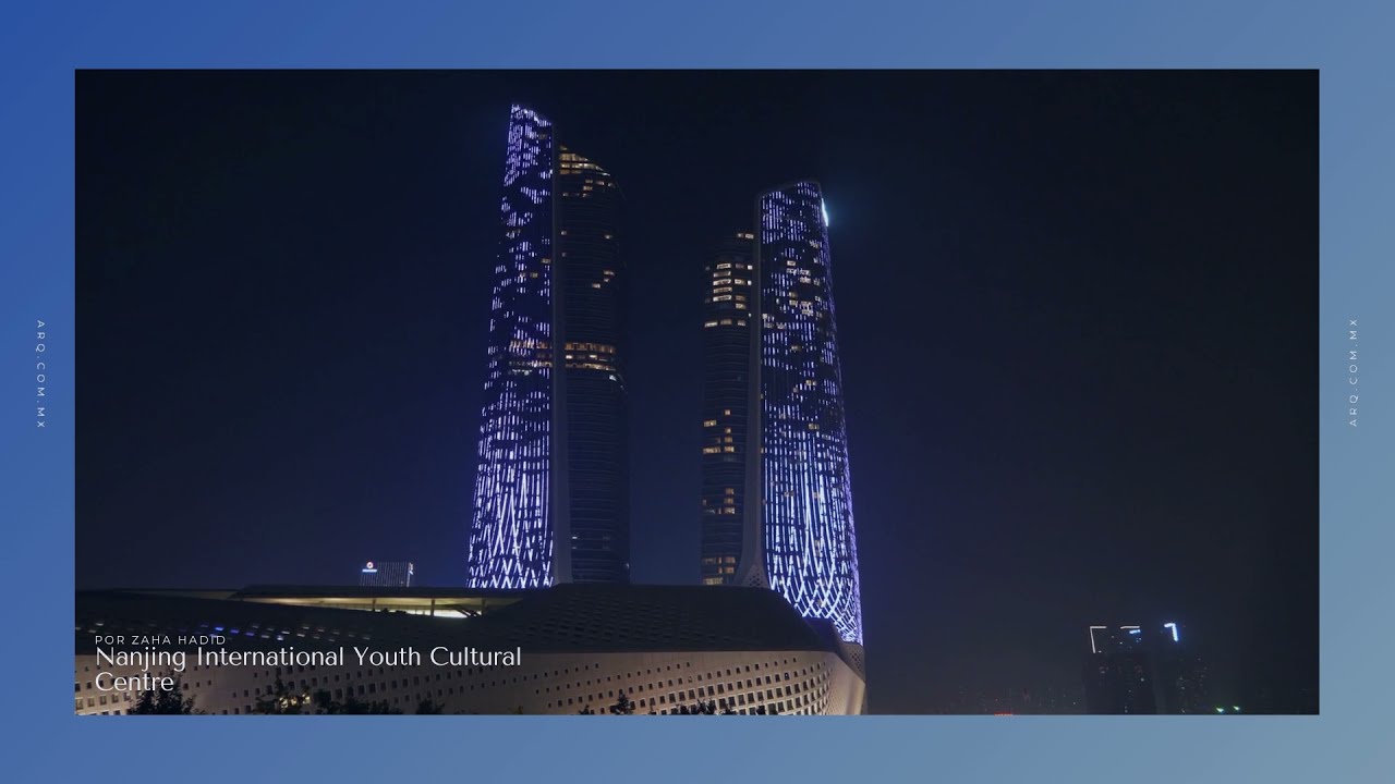 Nanjing International Youth Cultural Centre -  Zaha Hadid
