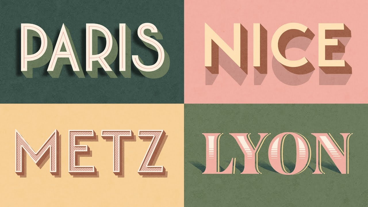 How To Create Vintage Typography Effects Without Illustrator