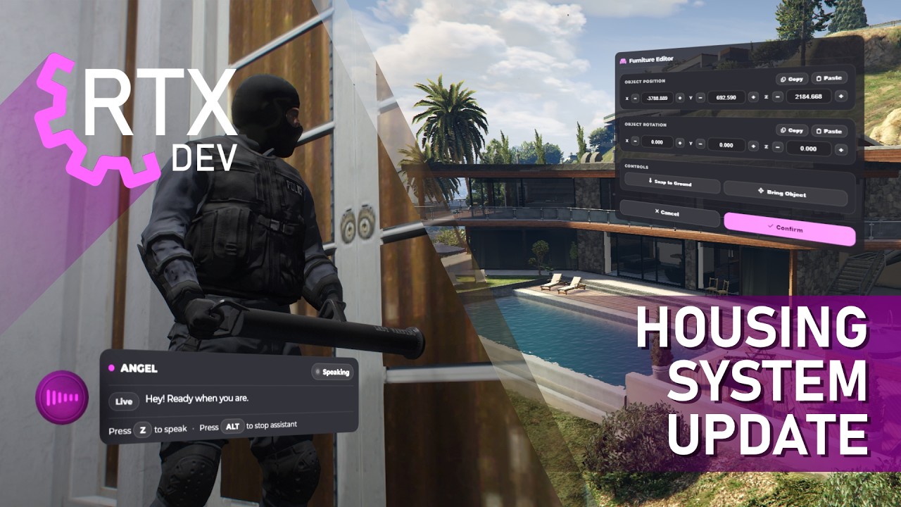 RTX Housing System | New Features & Improvements | FiveM