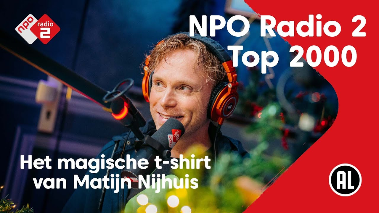 Het magische t-shirt van Matijn Nijhuis in de Top 2000 | NPO Radio 2