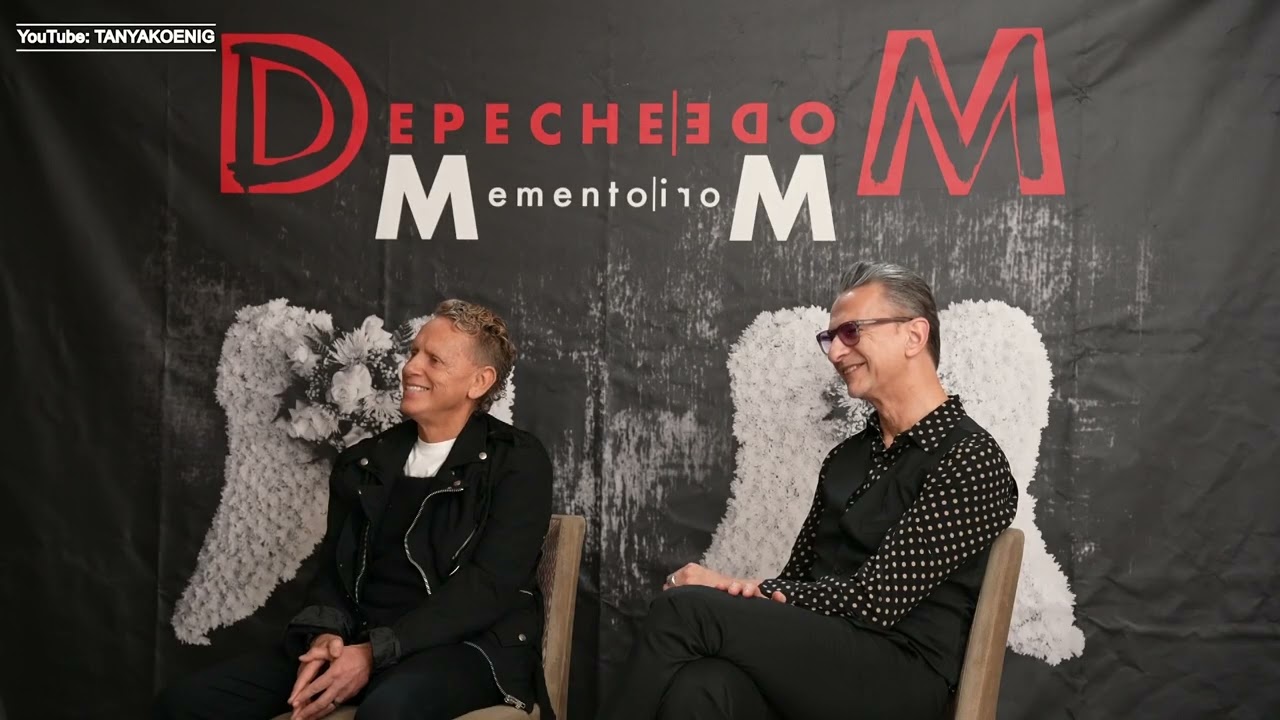 Interview with Dave Gahan & Martin Gore of Depeche Mode on Memento Mori, Andy Fletcher, and life