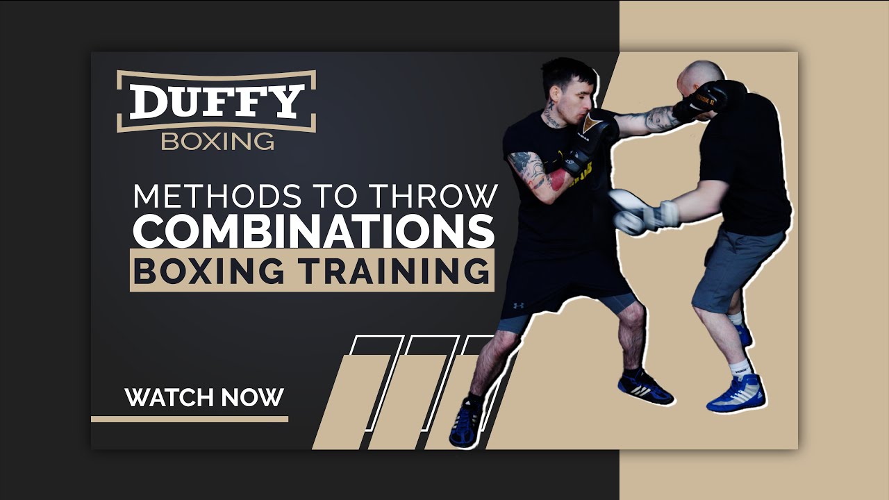 METHODS TO THROW COMBINATIONS 🥊/// Boxing Training Session with Ciaran Duffy