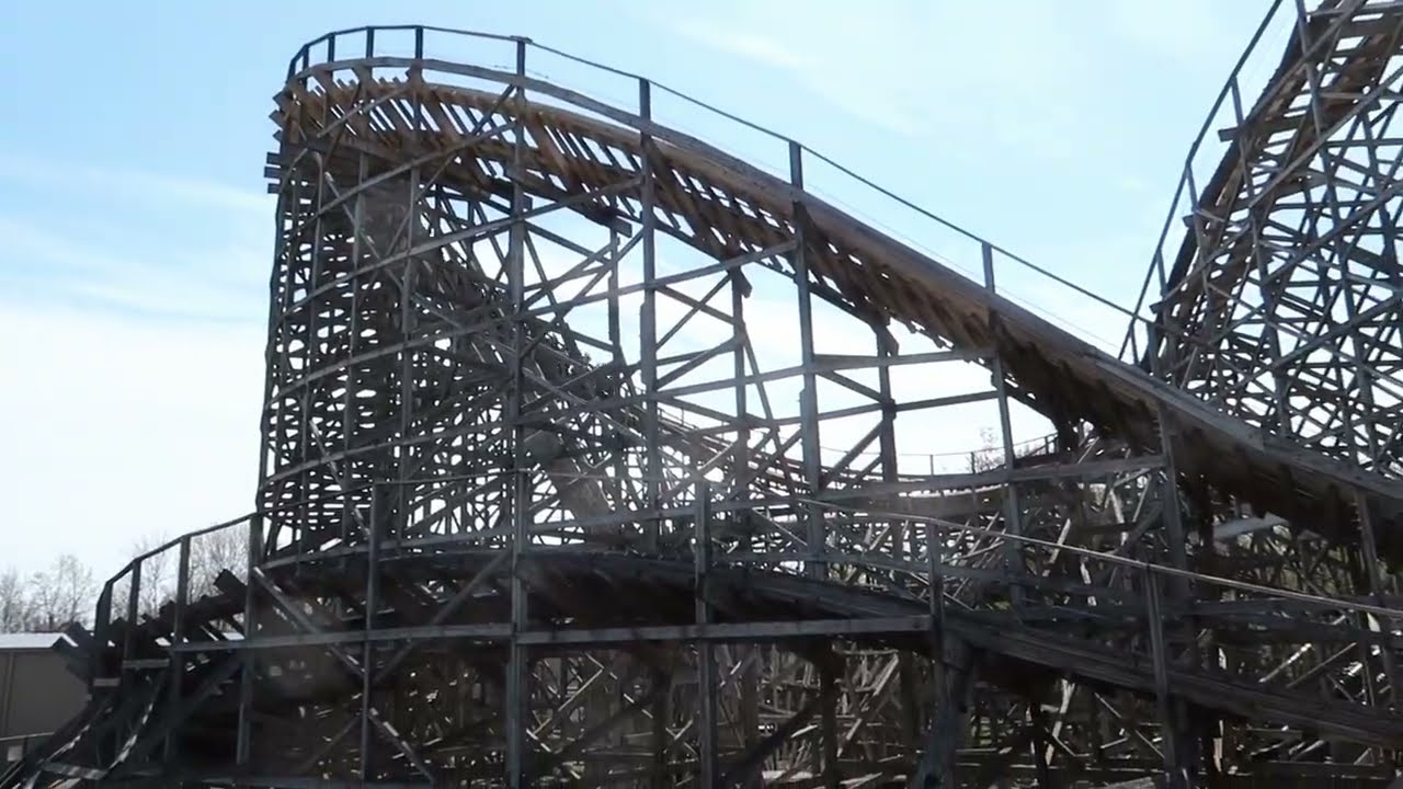 Аттракцион ROAR Off Ride - Six Flags America - Видео без авторских прав