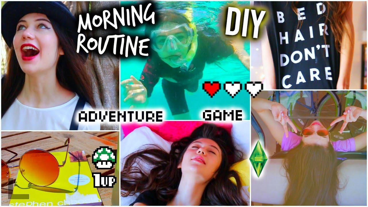 DIY Morning Routine - MAKE AN ADVENTURE  ☯ DAY IN MY LIFE