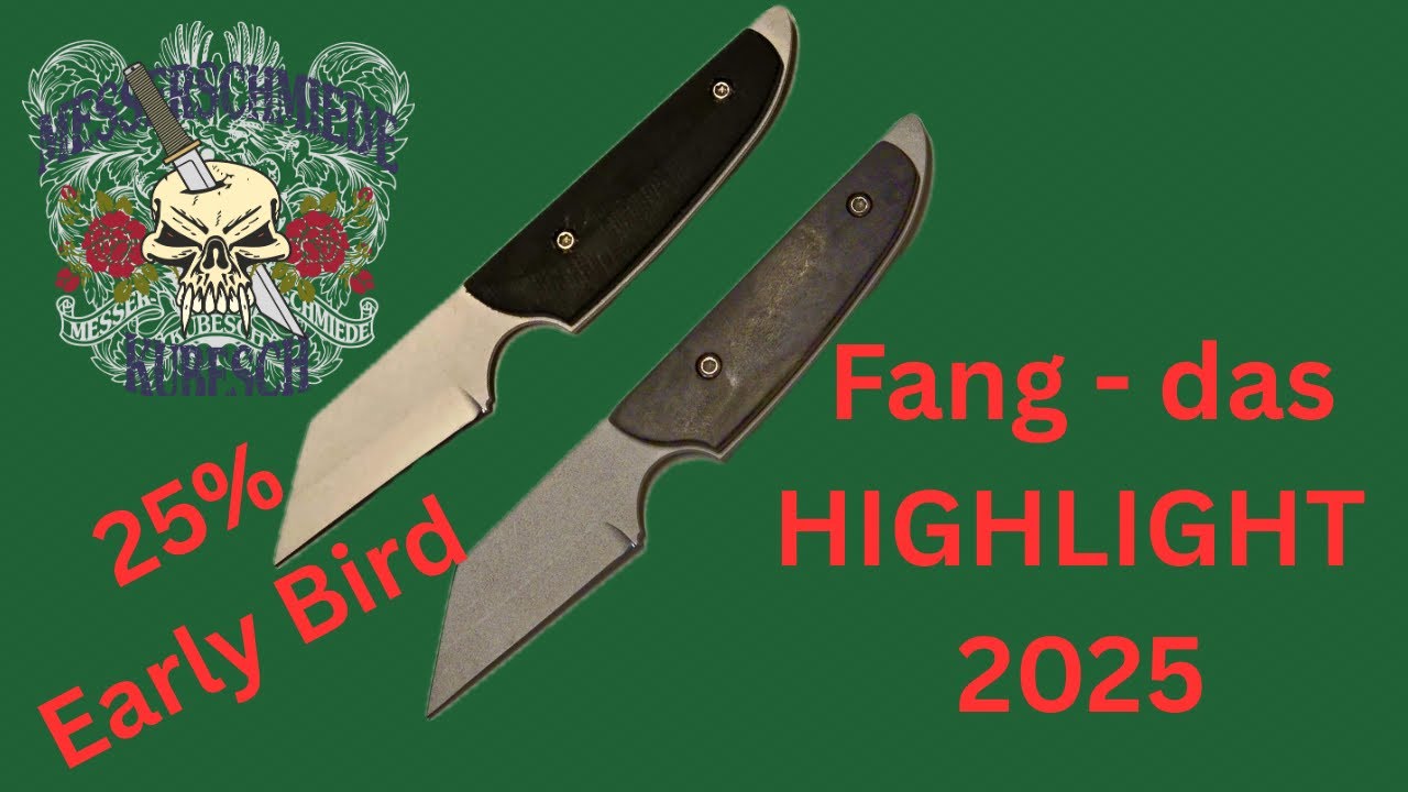 NEU: Das „Fang“ – Jens' Alltagsmesser mit Geheimfunktion! - „Fang“: klein, aber brutal effektiv!
