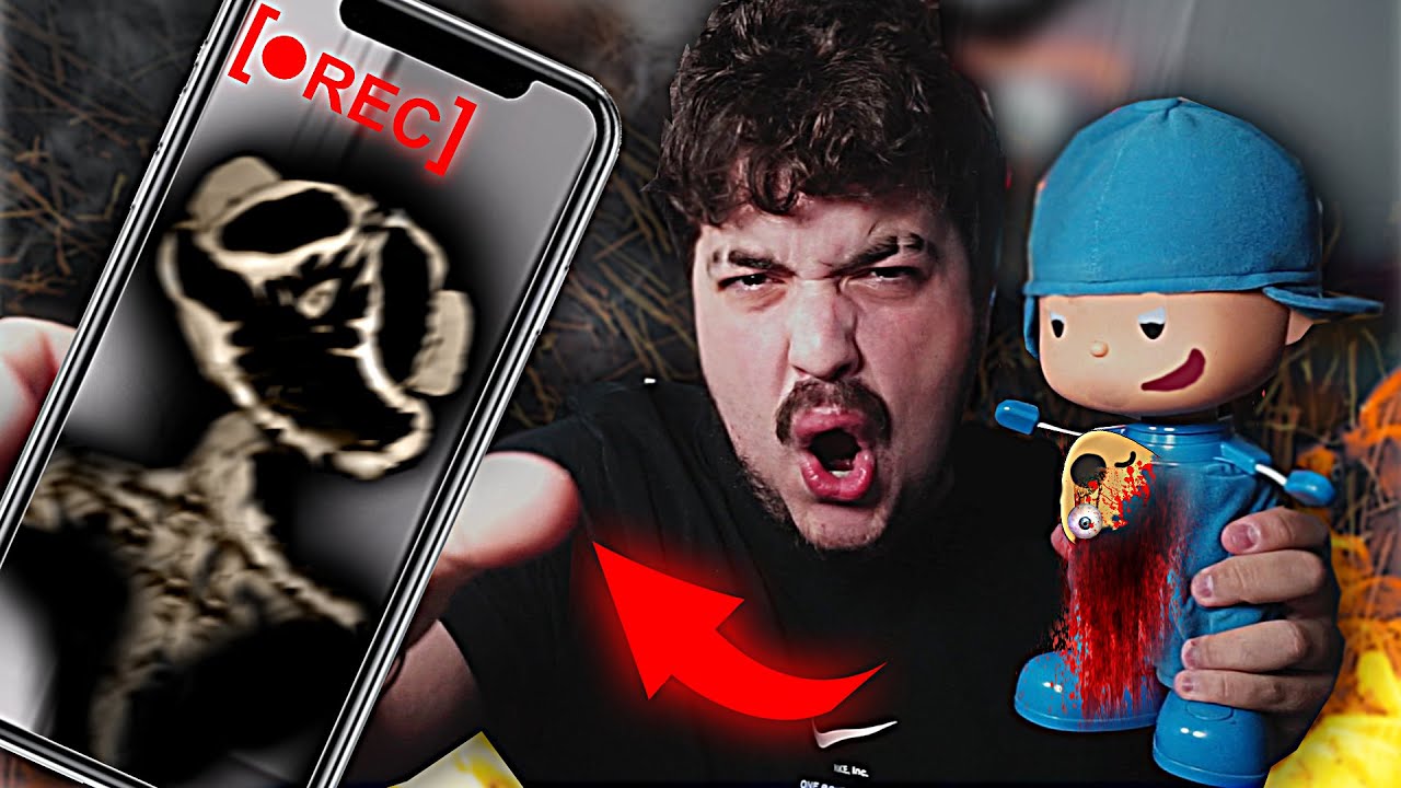 MI MUÑECO DE TALKING POCOYÓ Y MI POU SE CONVIRTIERON EN ESTO A LAS 3:00 AM 😱🔥 *muy perturbador*