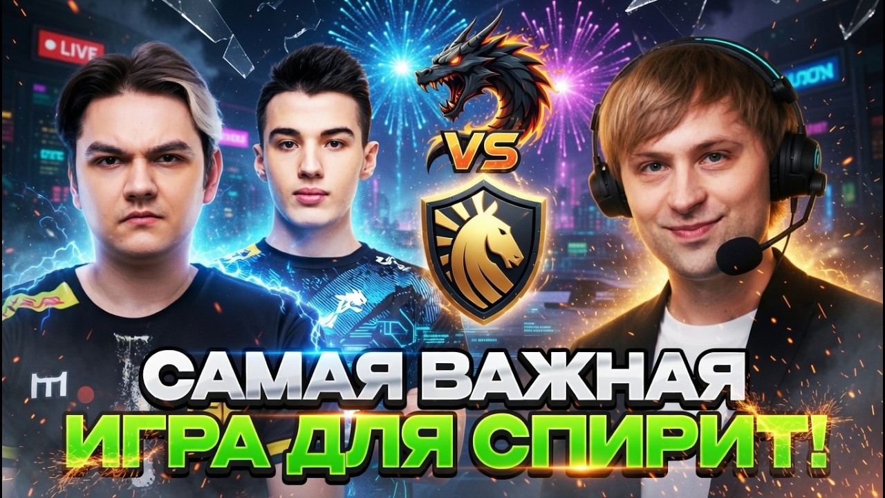 НС СМОТРИТ САМУЮ ВАЖНУЮ ИГРУ ДЛЯ СПИРИТ НА ТУРНИРЕ! НС СМОТРИТ SPIRIT VS LIQUID // PGL WALLACHIA