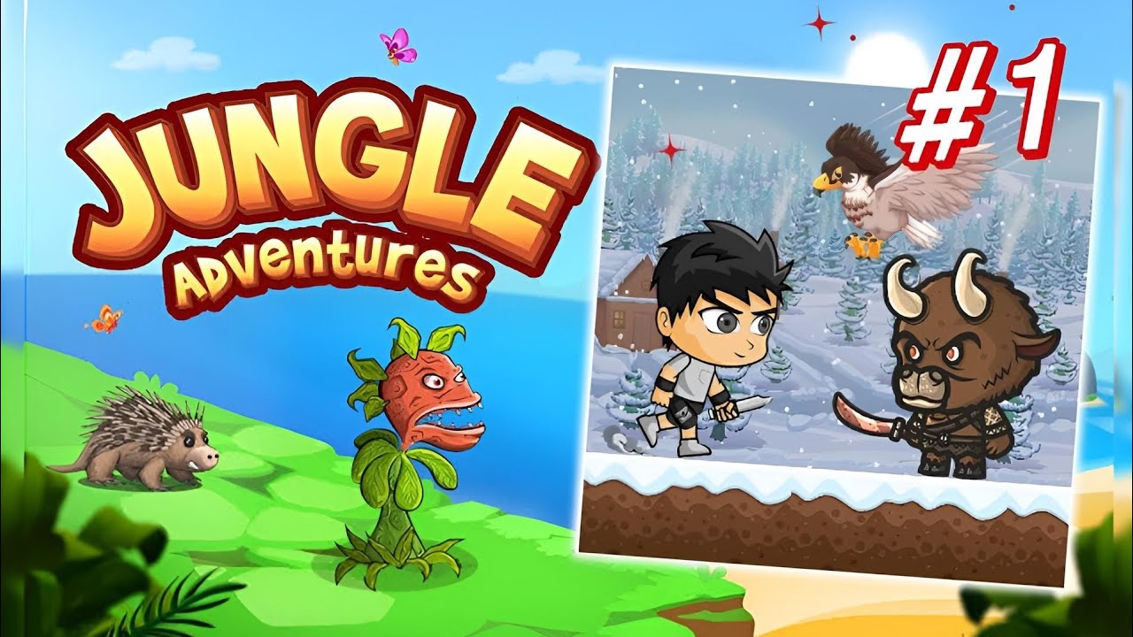 Smart Boys (Jungle Rush) - GAMEPLAY #1 (all levels 𝟣-𝟣𝟢)