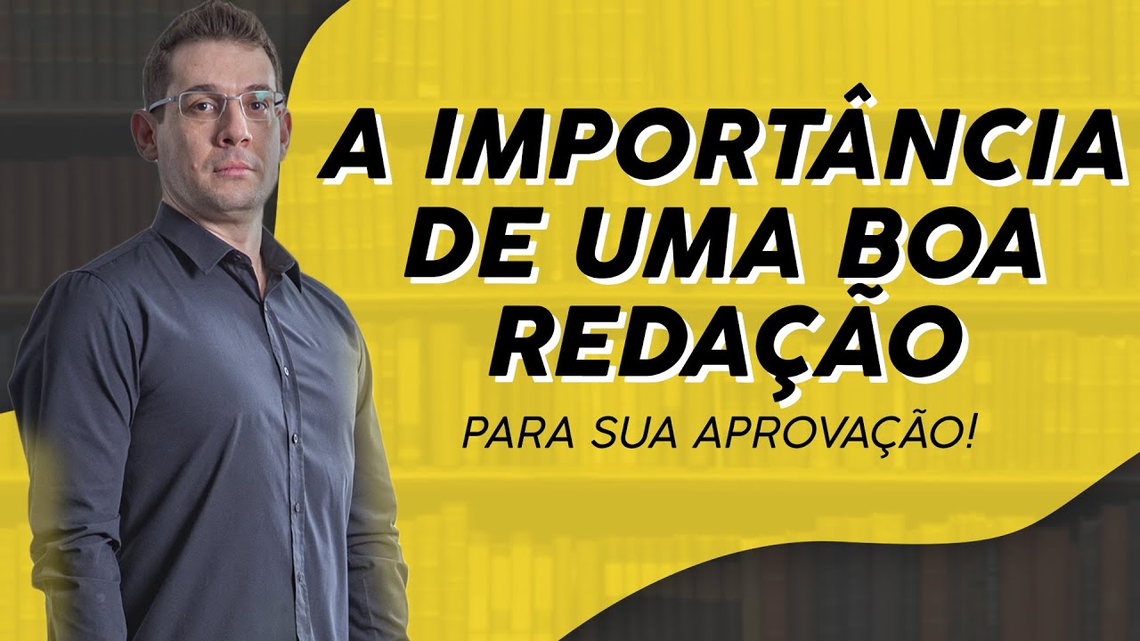 A importância de um boa redação | NÃO COMETA ESSES ERROS!