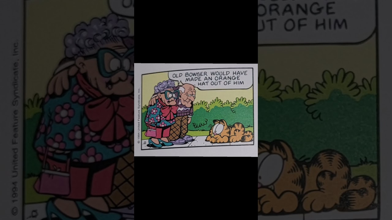 Garfield comic strips by Jim Davis #comicbookreads