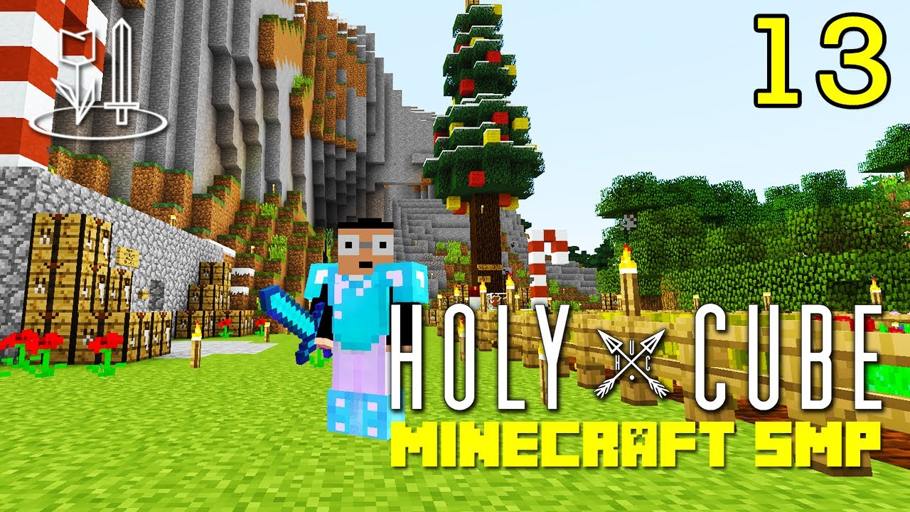HolyCube UHC #13 : Noël zen et poulets furtifs !!! - Fanta Minecraft SMP