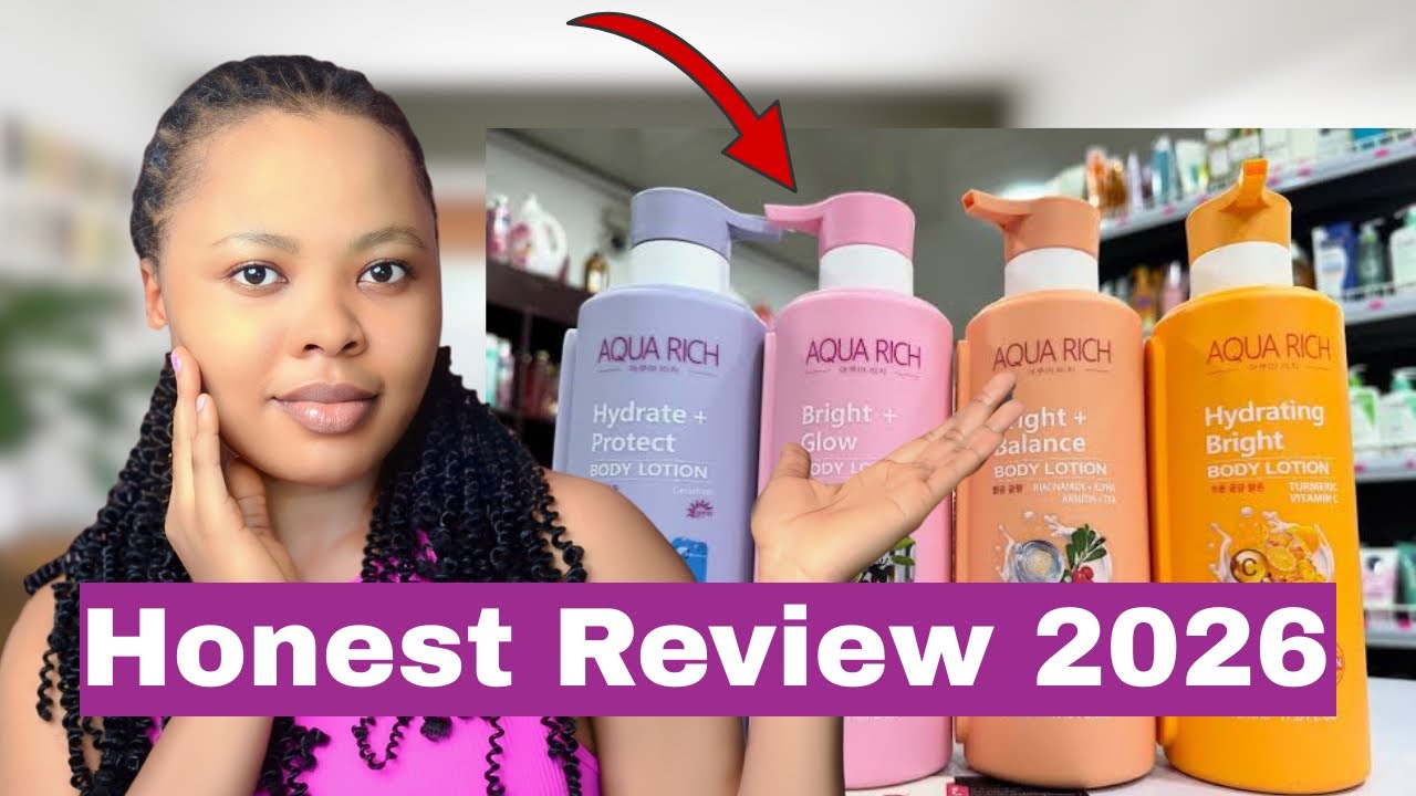 AQUA RICH HYDRATING BODY LOTION REVIEW 2026