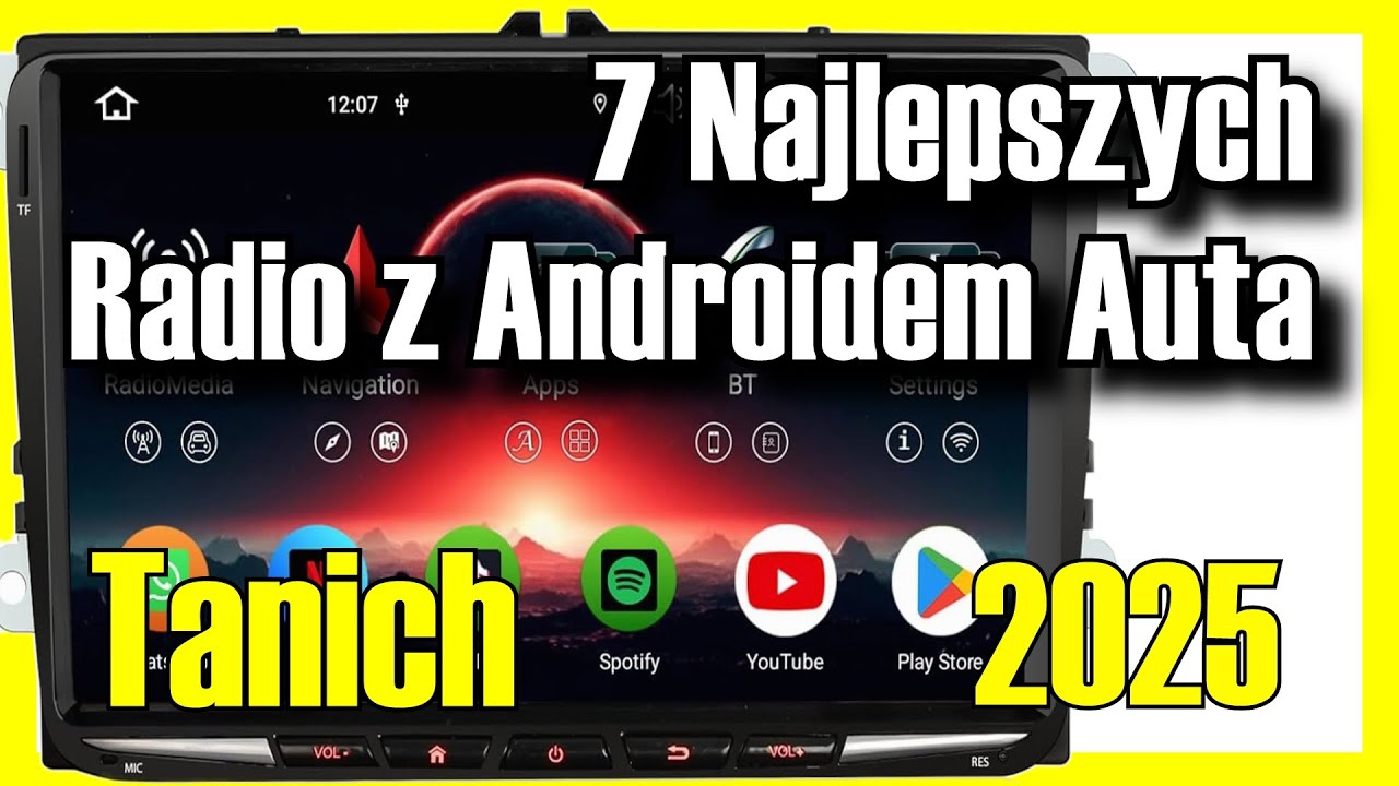 🎧🔥 7 NAJLEPSZYCH Radio z Androidem do auta W DOBREJ CENIE na Amazon [2025]✅[Jakość/Cena] Radio
