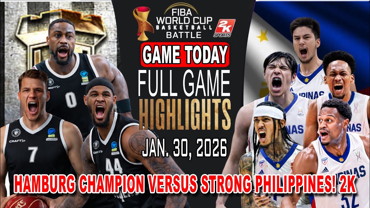 GILAS PILIPINAS vs HAMBURG CHAMPION GAME TODAY January 30, 2026 - Philippines Shocking Winning Block