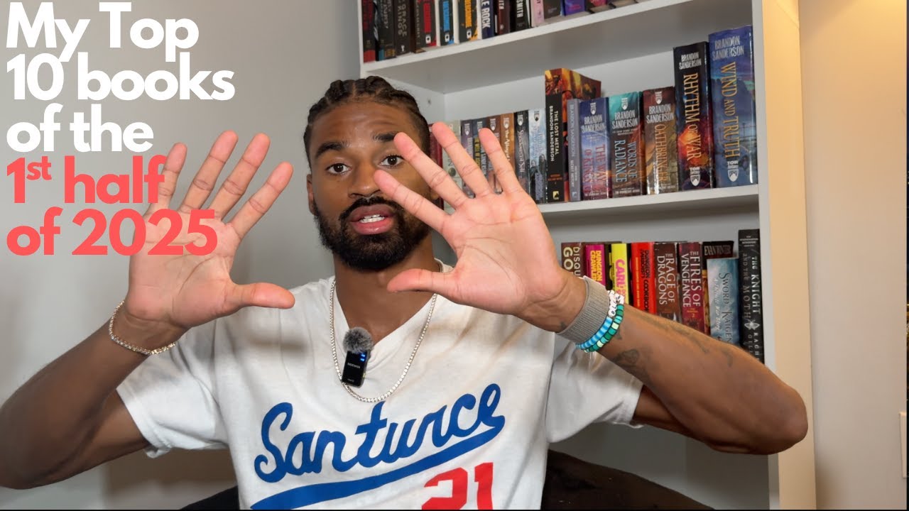 Top 10 books from the first half of 2025
