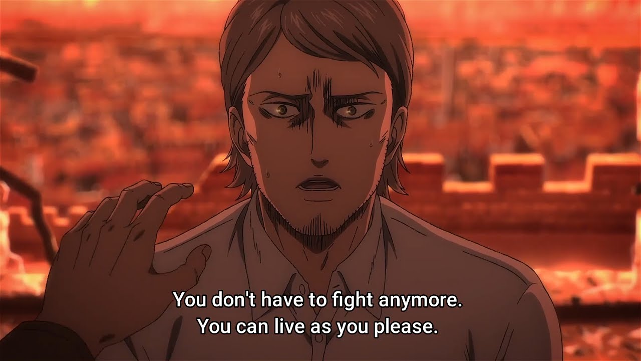 Floch talks about freedom to jean #AOT