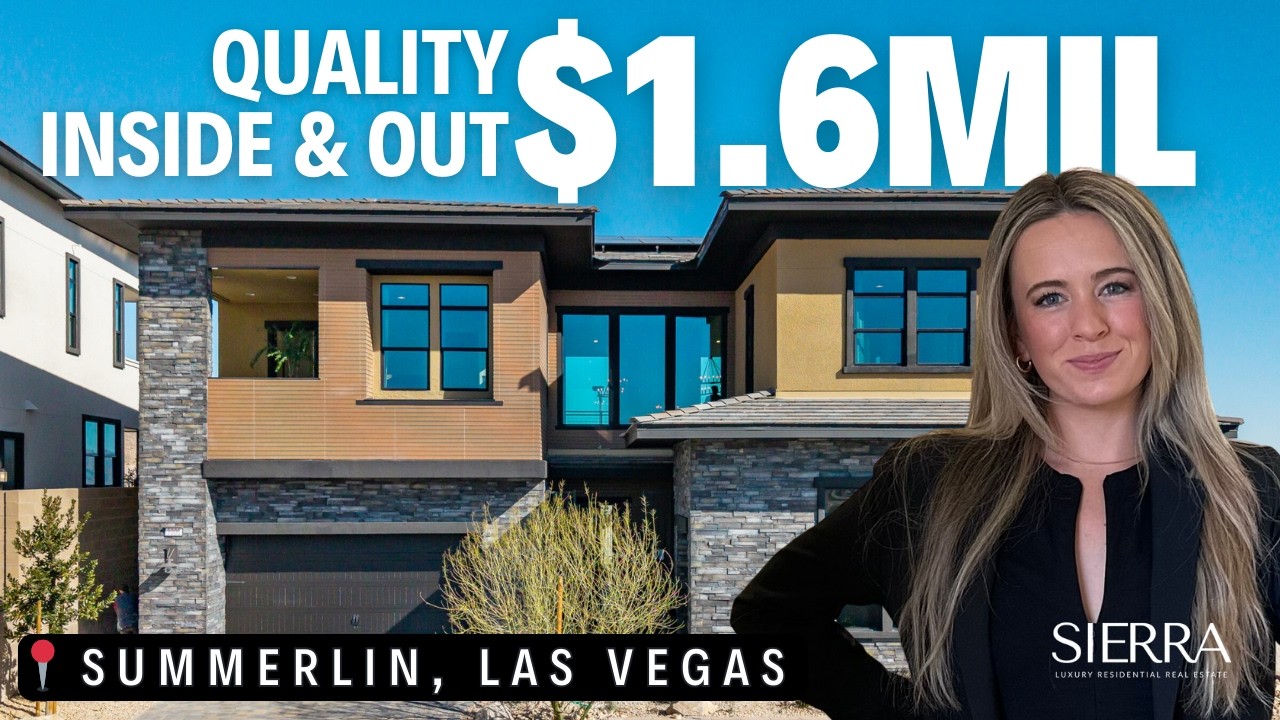 You will not believe this $1.6M luxury floor plan in Summerlin | FULL TOUR | Juniper by Shawood