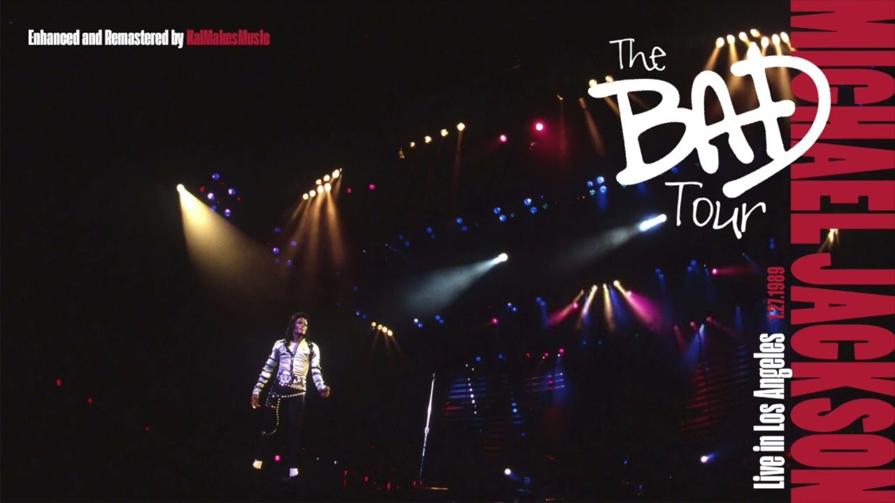 Michael Jackson | BAD Tour in Los Angeles 1989 (Remastered by KaiMakesMusic) (Full Concert Audio)