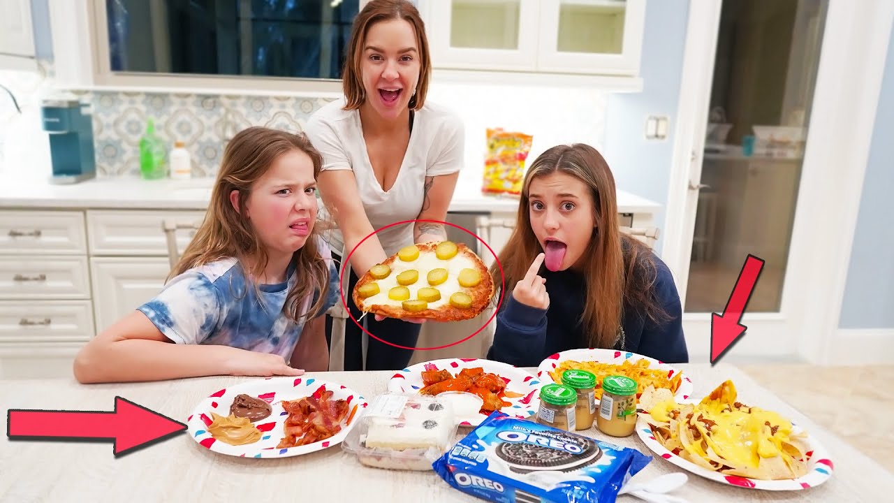 OUR KIDS TRY MY PREGNANCY CRAVINGS!!