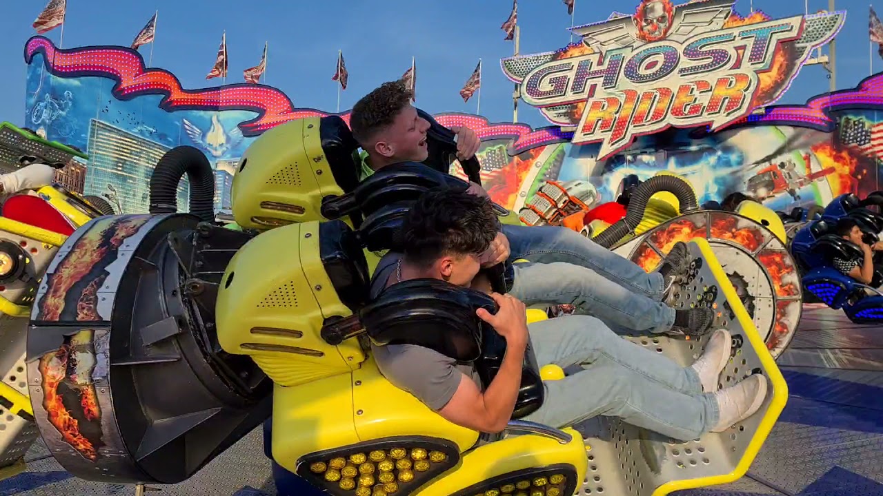 Ghost Rider - L&ouml;ffelhardt (Offride/POV)Video Hammer-Kirmes-Park 2021