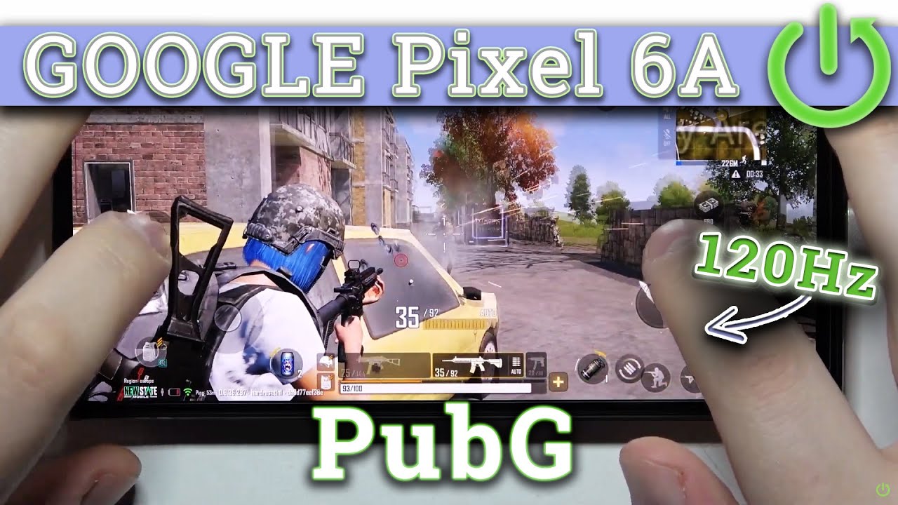 GOOGLE Pixel 6A - PUBG New State | Gaming TEST ⭐| AMAZING OLED | $630 Phone vs GAMES!