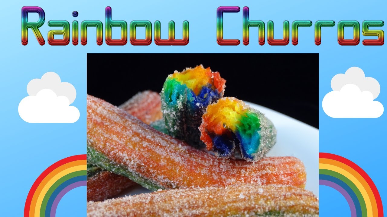 Rainbow Churros