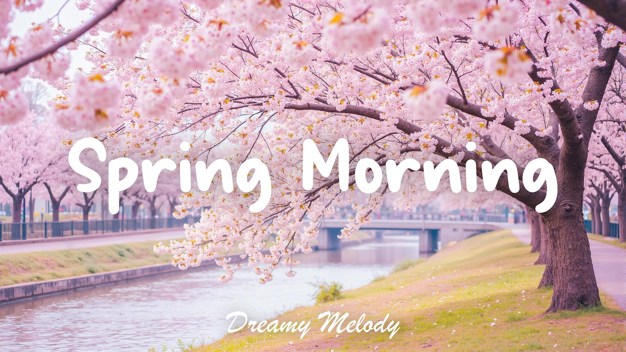 봄 아침 감성 힐링 피아노 플레이리스트 🌸 하루를 부드럽게 여는 잔잔한 선율 - Spring Morning | DREAMY MELODY