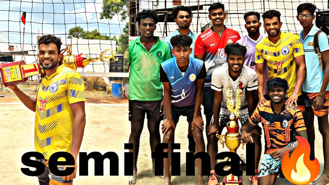 GAME CHANGER vs WVC Tenkasi | semi finals 🎉 Fire match 🔥🤯💥#volleyball 