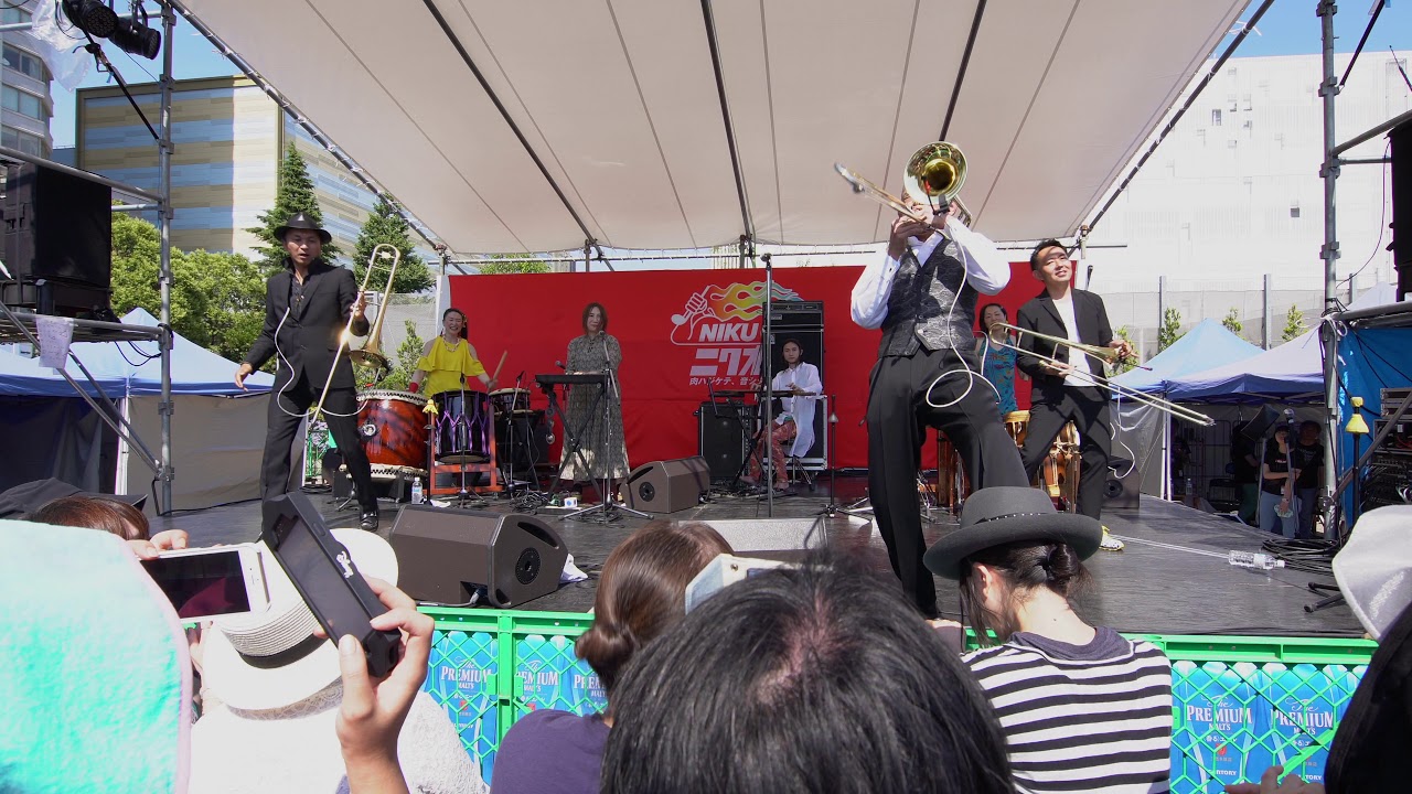 Codex Barbès avec Akino Arai　＠錦糸公園（ニクオン2018）