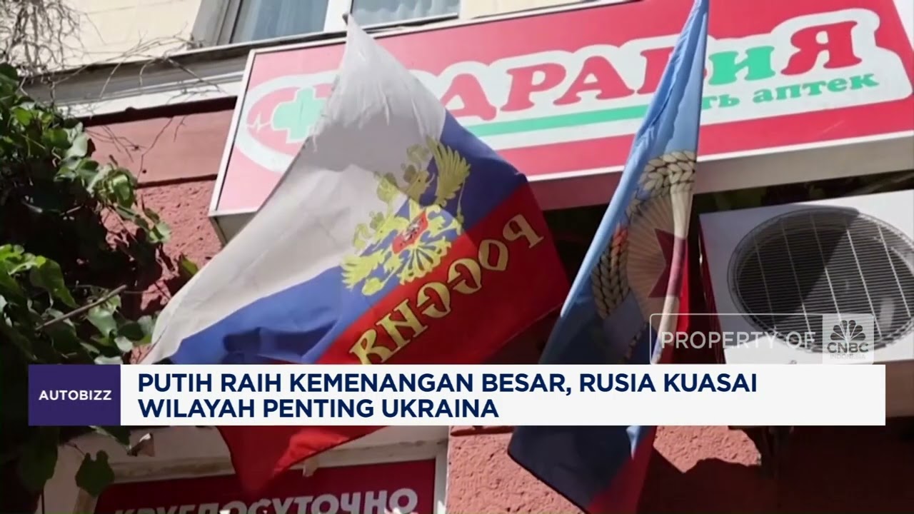 Putin Menang Besar, Rusia Rebut Wilayah Strategis Ukraina