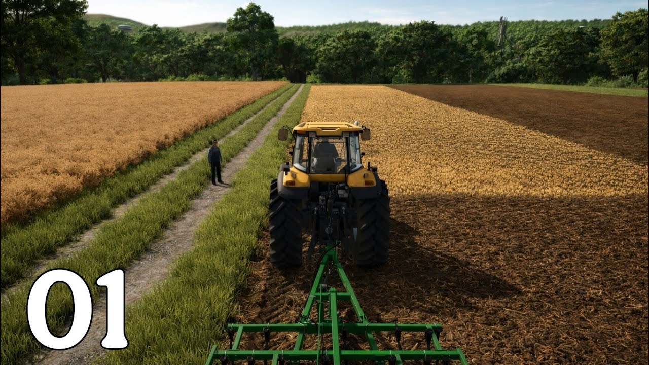 Farming Simulator 25 Gameplay Walkthrough – Part 1 | New Career Mode, First Farm & Beginner Guide