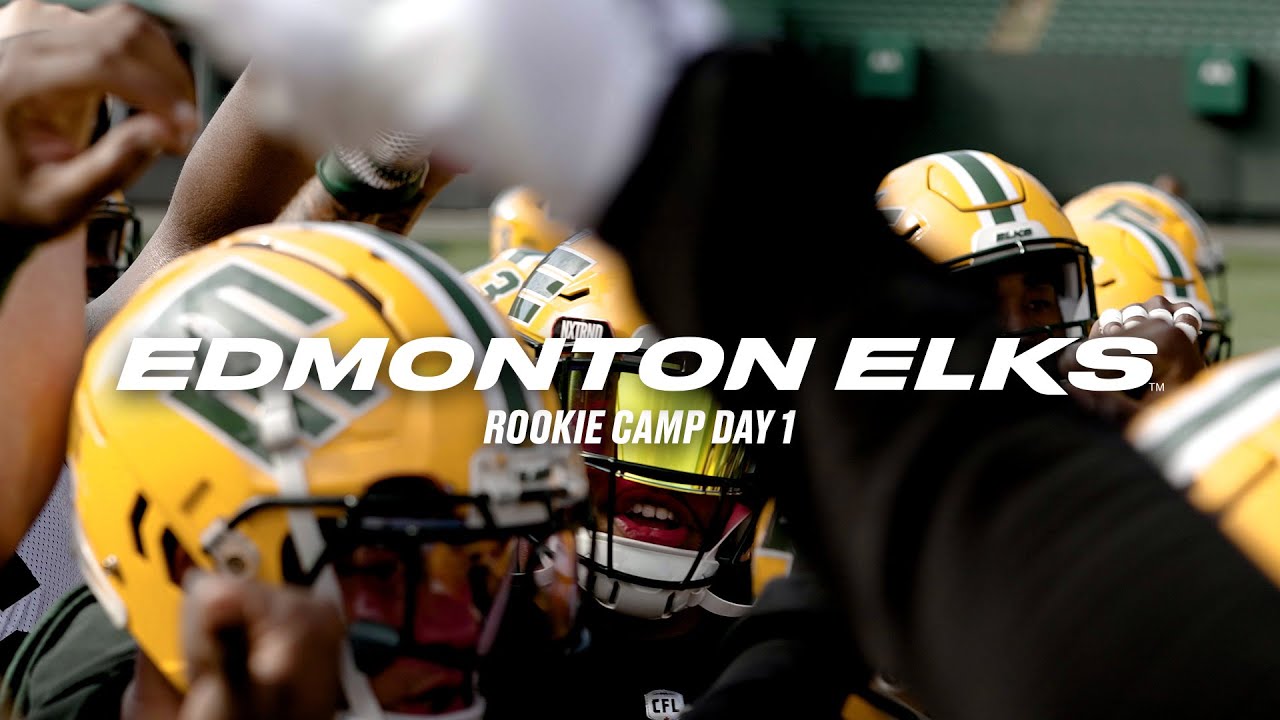 Edmonton Elks 2023 Rookie Camp is Open