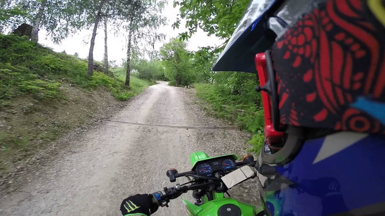 Some fun with small beast 2 RAW {Kawasaki KMX 125ccm 2stroke}