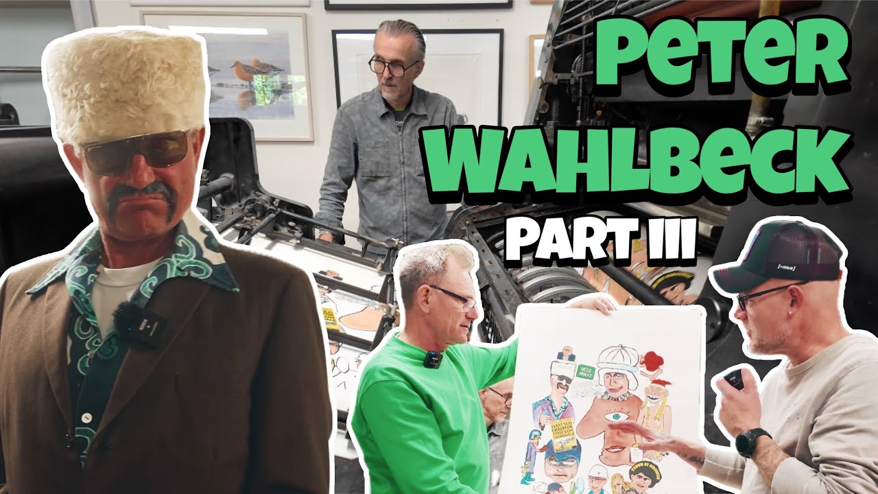 Peter Wahlbeck - Självbiografi - Litografi - Alla karaktärer - Del 3 (Avsnitt 38)