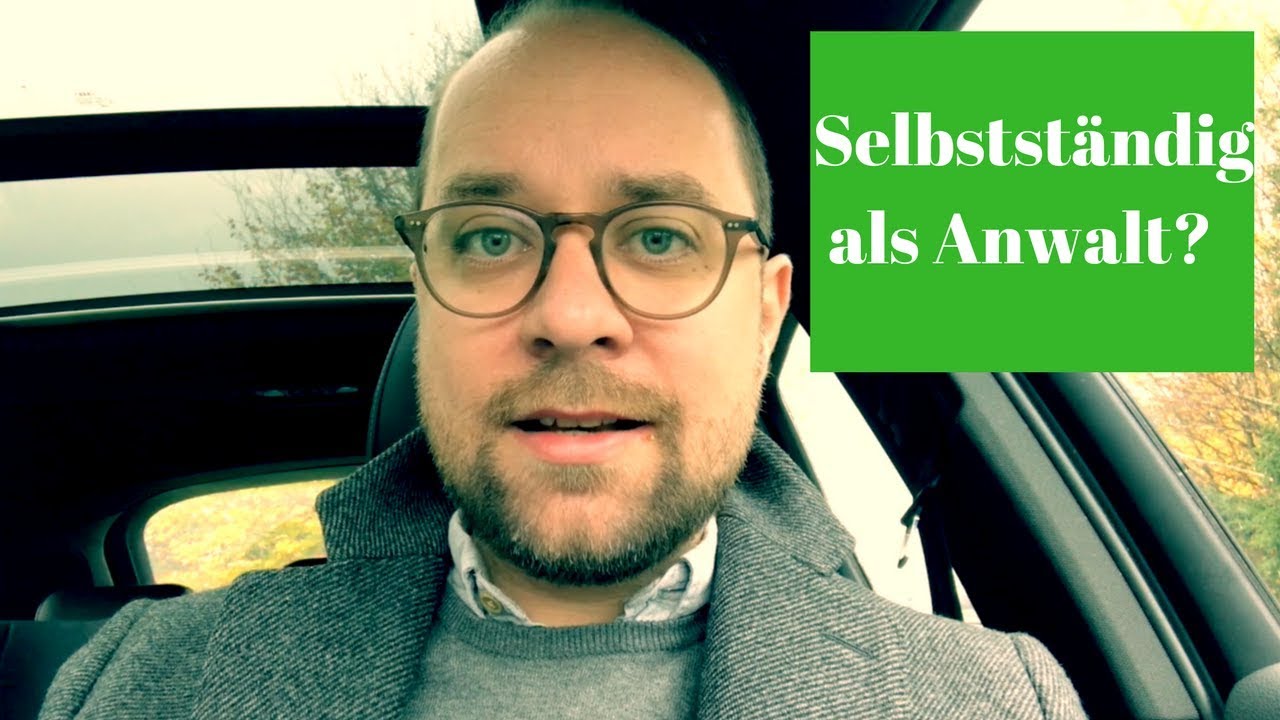 Als Anwalt selbstständig? Macht das heutzutage überhaupt noch Sinn?