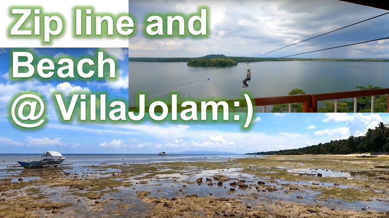 European friends exploring Mactang beach and Zipline of Lake Danao🇵🇭 @VillaJolam - Camotes, Cebu