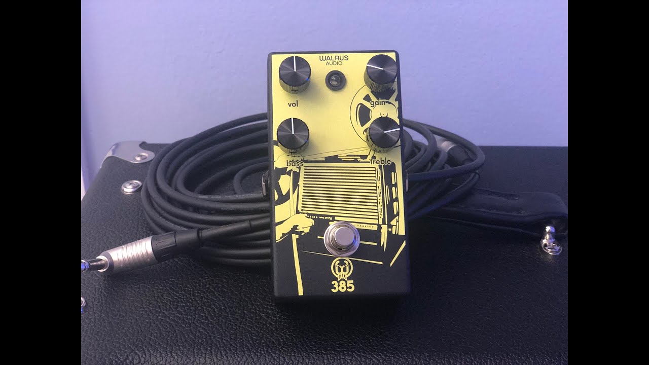 Walrus Audio 385 Demo: Unlike any overdrive I've ever played!