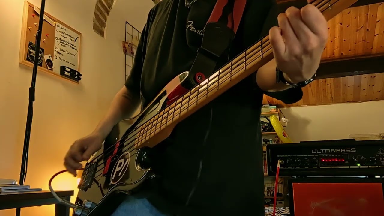 SEI IL MIO DEMONE (back to the roots version) - Sick Tamburo | Bass Cover