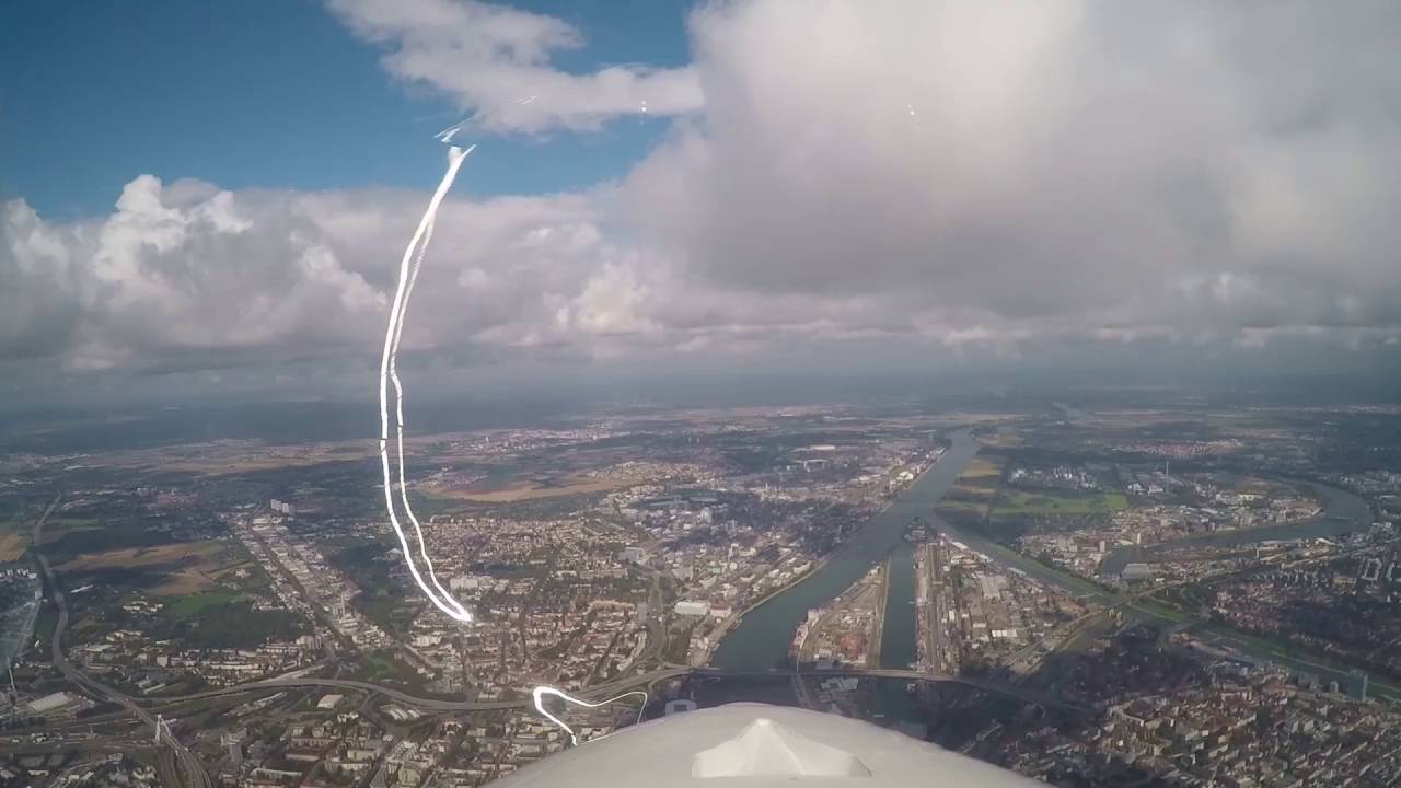 Schlechtwetterflug Friedrichshafen Plettenberg August 2016