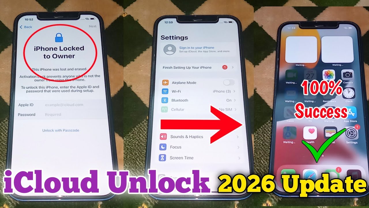2026 iCloud Unlock Update Method | Fixed➡️ iPhone Locked to Owner | Remove iCloud Activation Lock