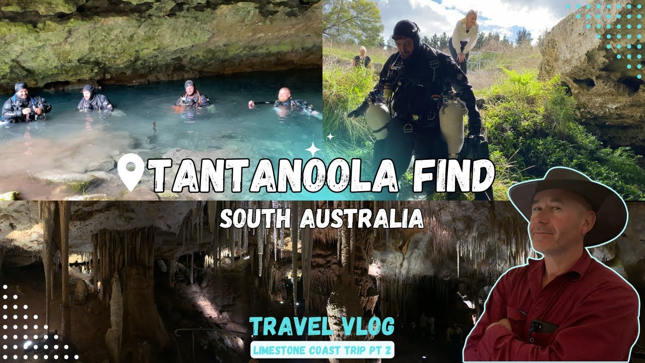 Best UNPLANNED SURPRISE of the trip + Exploring Tantanoola Caves | Day 2 Part A | Leaving Naracoorte