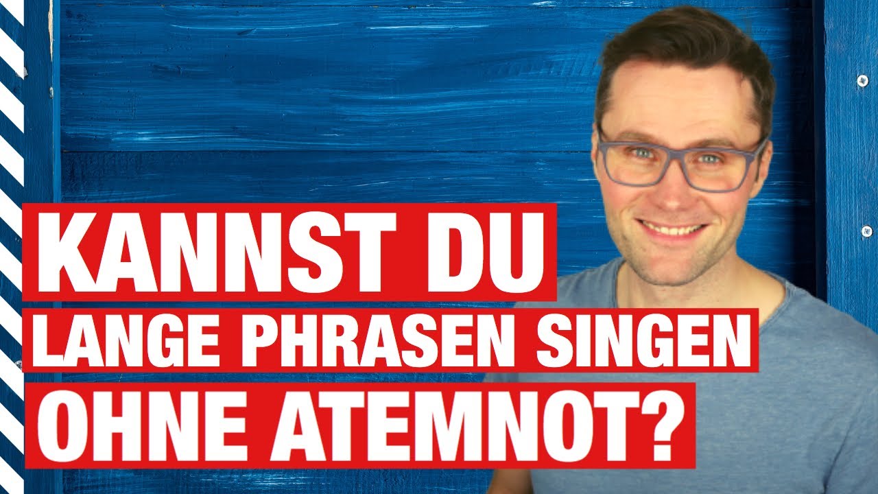 Wie du LANGE TÖNE & PHRASEN SINGST - Profitechnik
